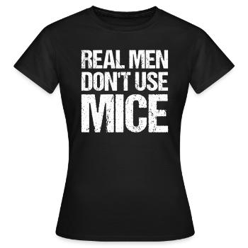 Admin IT Technician - Women's T-Shirt - black - Front - AI Model Female 172 dark (172cm)