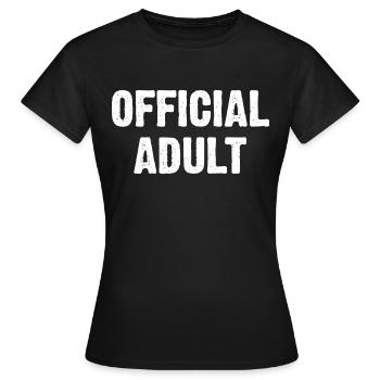 Officiel Adulte - T-shirt Femme - noir - Devant - AI Model Female 172 dark (172cm)
