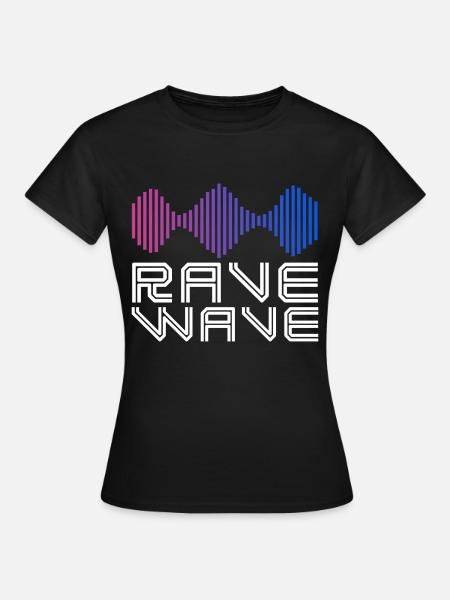 Rave-Spektrum - Frauen T-Shirt - Schwarz