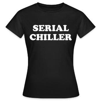 Refroidisseur en série - T-shirt Femme - noir - Devant - AI Model Female 172 dark (172cm)