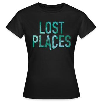 Lieux perdus - Urbex - T-shirt Femme - noir - Devant - AI Model Female 172 dark (172cm)
