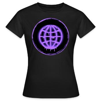 Internet - Informatique - T-shirt Femme - noir - Devant - AI Model Female 172 dark (172cm)