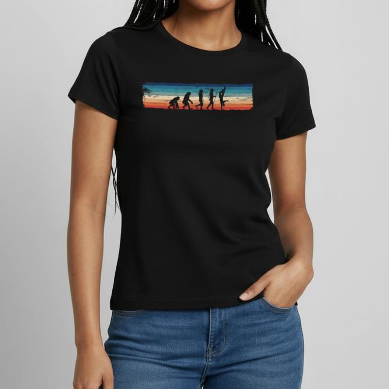 Retro Breakdancing Evolution - Fun T-shirt Femme