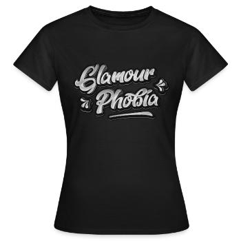 Glamourphobia Glamour Phobie - T-shirt Femme - noir - Devant - AI Model Female 172 dark (172cm)