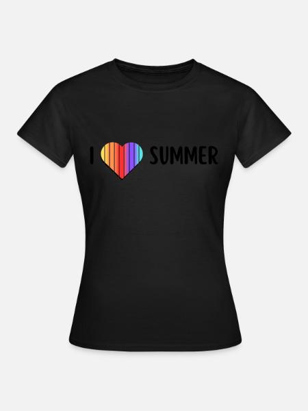 I love Summer - Frauen T-Shirt -
