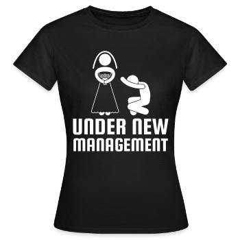 Nouvelle direction nouvelle direction - T-shirt Femme - noir - Devant - AI Model Female 172 dark (172cm)
