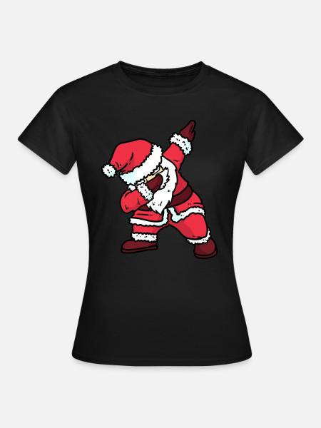 SANTA DAB - Women's T-Shirt - black