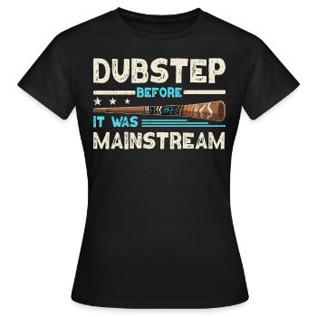 Didgeridoo Dubstep Before It Was Mainstream - Frauen T-Shirt - Schwarz - Vorne - AI Model Female 172 dark (172cm)