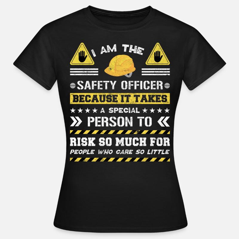 Responsable de la sécurité Agent de sécurité - T-shirt Femme - noir