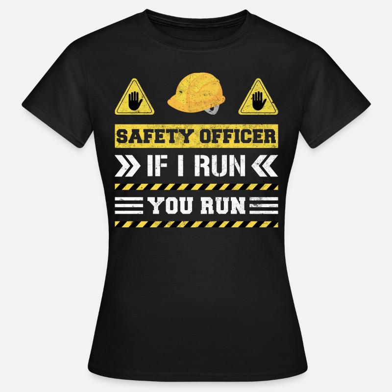 Responsable de la sécurité Agent de sécurité - T-shirt Femme - noir