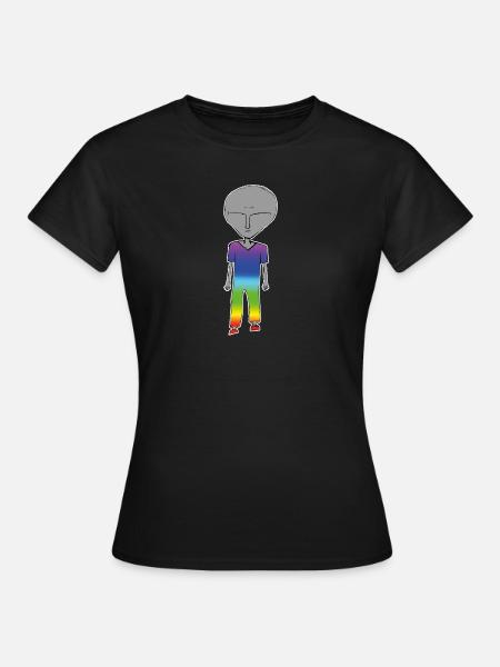 Alien - Frauen T-Shirt - Schwarz