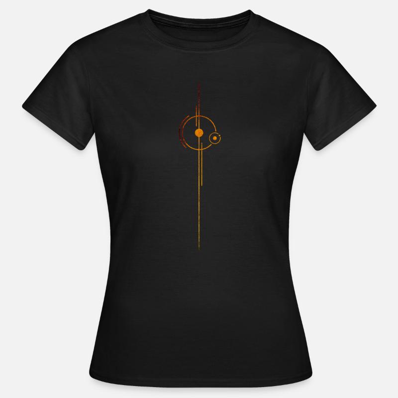 Planet earth - Women's T-Shirt - black