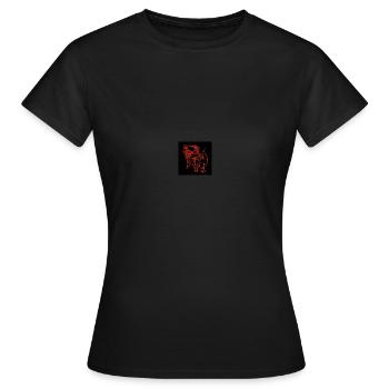 T Rex - Women's T-Shirt - black - Front - AI Model Female 172 dark (172cm)
