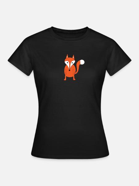 Renard - T-shirt Femme - noir