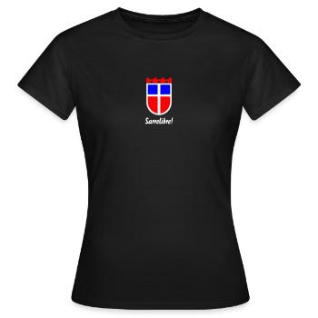 Sarrelibre! - Women's T-Shirt - black - Front - AI Model Female 172 dark (172cm)