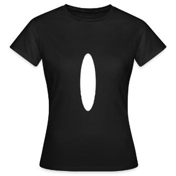 Planche de surf - T-shirt Femme - noir - Devant - AI Model Female 172 dark (172cm)