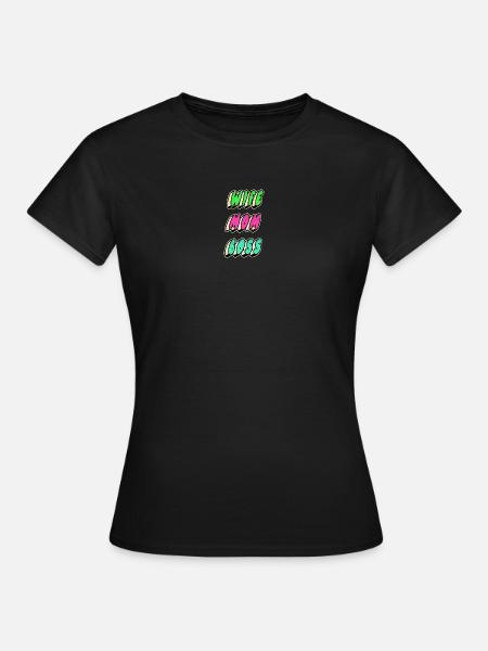 Ehefrau Mama Chefin - Frauen T-Shirt - Schwarz