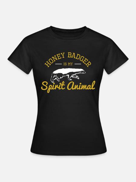 Ratel Mammal - Frauen T-Shirt - Schwarz