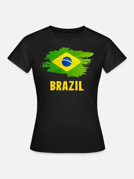 Brésil - T-shirt Femme - noir