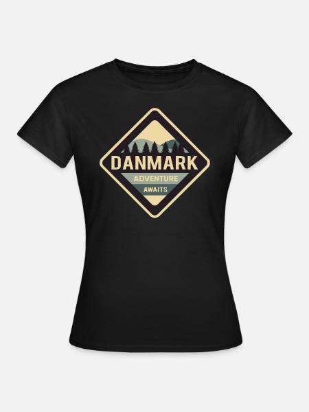 daenemark - Frauen T-Shirt - Schwarz