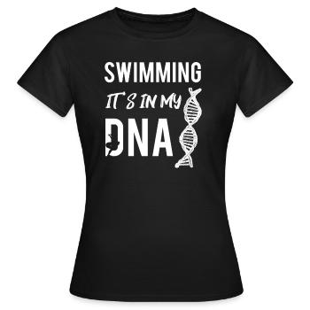 nager - T-shirt Femme - noir - Devant - AI Model Female 172 dark (172cm)