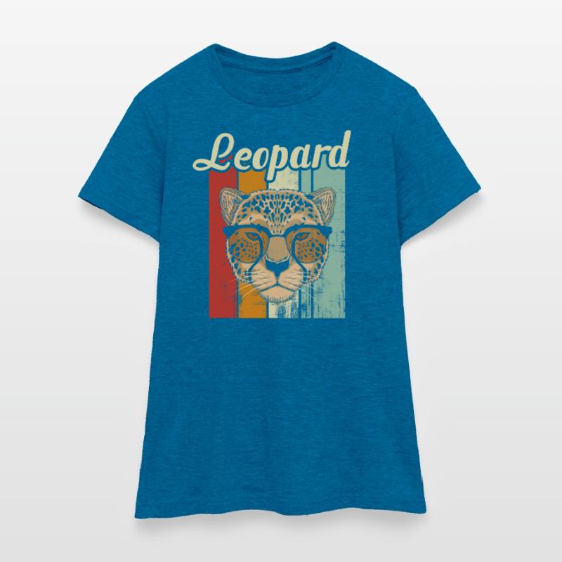 léopard T-shirt Femme