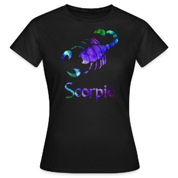Scorpion - T-shirt Femme - noir - Devant - AI Model Female 172 dark (172cm)
