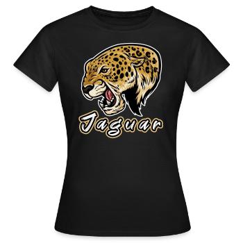 jaguar - T-shirt Femme - noir - Devant - AI Model Female 172 dark (172cm)