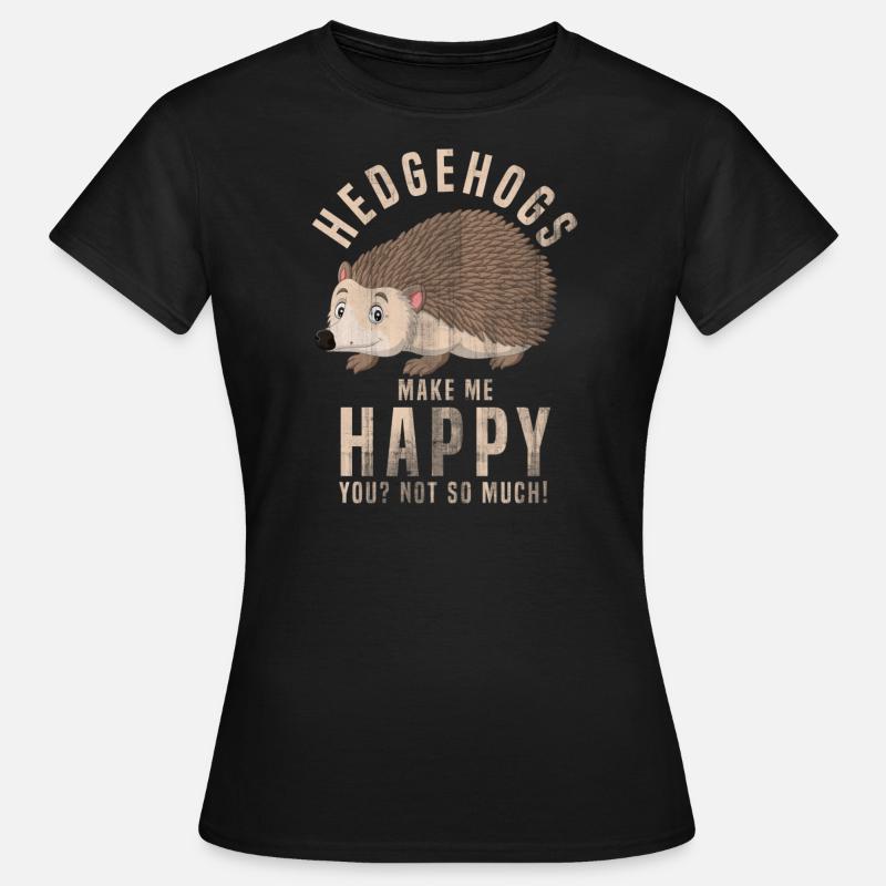 Hedgehog - Women's T-Shirt - black