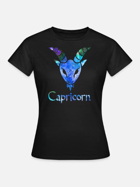 Steinbock - Frauen T-Shirt - Schwarz