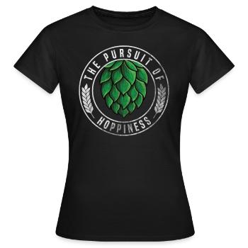 brewery - Women's T-Shirt - black - Front - AI Model Female 172 dark (172cm)