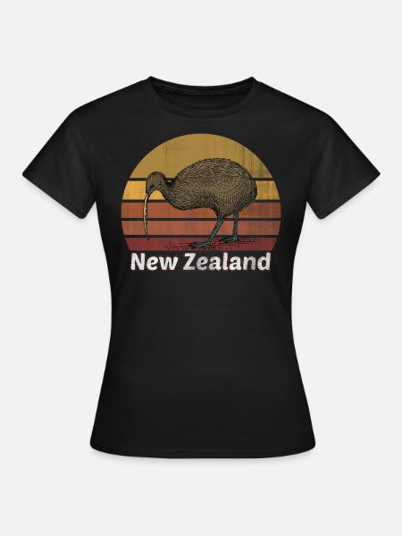Neuseeland - Frauen T-Shirt - Schwarz
