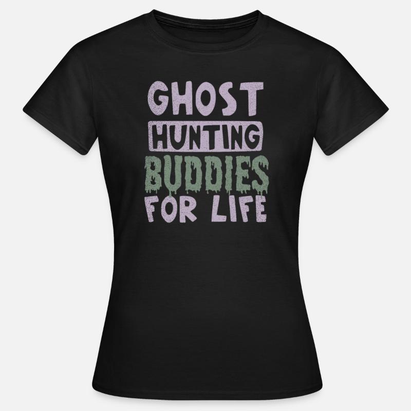 Ghost Hunter Polafe Forever Gift - Maglietta da donna - nero