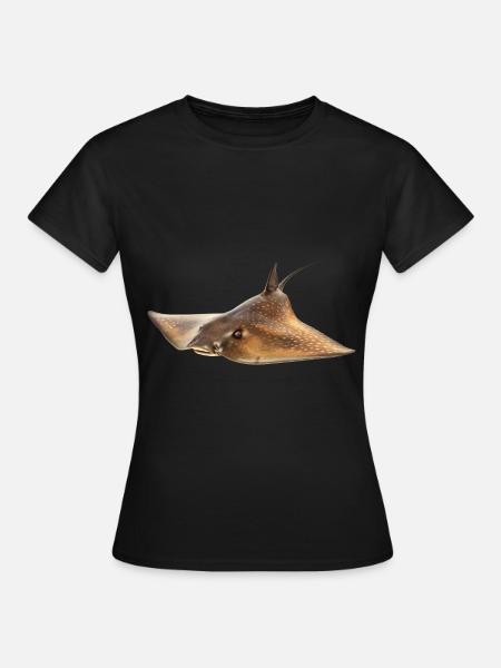 Stachelrochen - Frauen T-Shirt - Schwarz