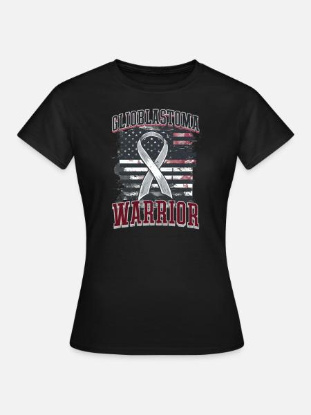 Glioblastom-Bewusstsein Glioblastom-Bewusstsein - Frauen T-Shirt - Schwarz