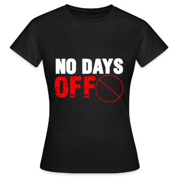 Workaholic Geschenk arbeiten Job Beruf - Frauen T-Shirt - Schwarz - Vorne - AI Model Female 172 dark (172cm)