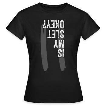 Motoneige Motoneige Motoneige Moteur de traîneau - T-shirt Femme - noir - Devant - AI Model Female 172 dark (172cm)