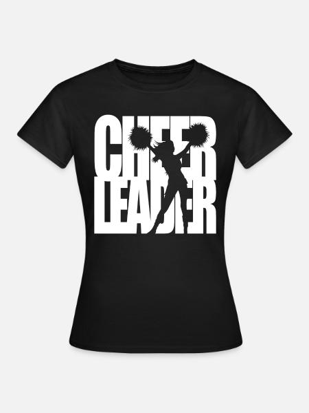 cheerleader - Vrouwen T-shirt - zwart