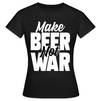 BIÈRE, CADEAU - T-shirt Femme - noir - Devant - AI Model Female 172 dark (172cm)
