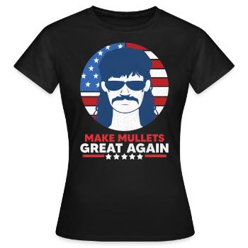 Énonciations de mulet - T-shirt Femme - noir - Devant - AI Model Female 172 dark (172cm)