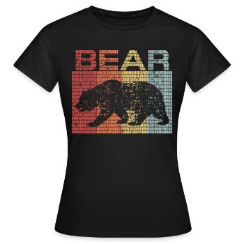 porter - T-shirt Femme - noir - Devant - AI Model Female 172 dark (172cm)