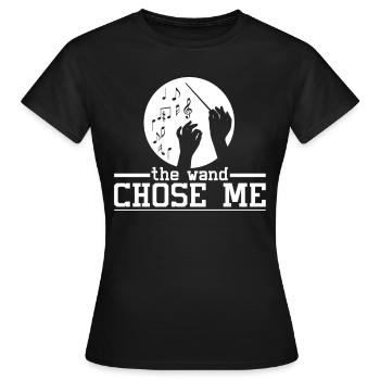 Dirigent Maestro Orchester Chor Leiten Geschenk - Frauen T-Shirt - Schwarz - Vorne - AI Model Female 172 dark (172cm)
