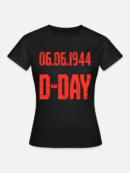 D-Day - Frauen T-Shirt - Schwarz