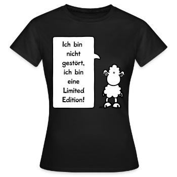Sheepworld Ich bin nicht gestört - Frauen T-Shirt - Schwarz - Vorne - AI Model Female 172 dark (172cm)