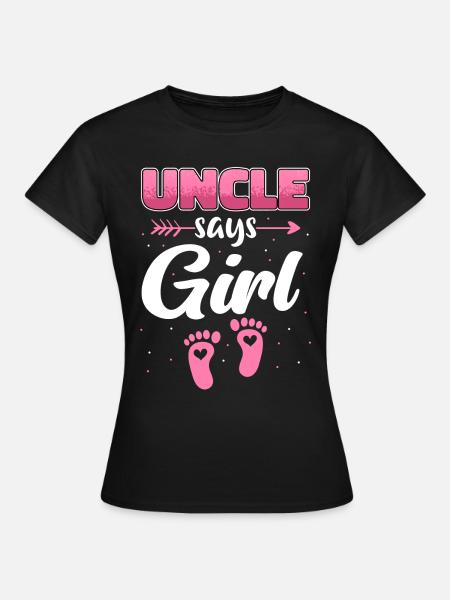 Onkel Fmilie Großonkel Onkels - Frauen T-Shirt - Schwarz