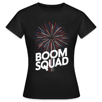 Pyrotechnie Feux d’artifice Pyrotechnie - T-shirt Femme - noir - Devant - AI Model Female 172 dark (172cm)