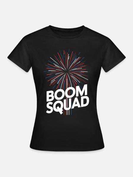 Pyrotechniker Feuerwerk Pyrotechnik - Frauen T-Shirt - Schwarz