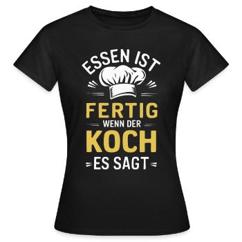 Chef Chef - Women's T-Shirt - black - Front - AI Model Female 172 dark (172cm)