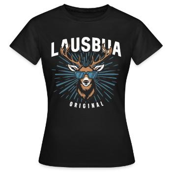 État libre de Bavière Bavarois - T-shirt Femme - noir - Devant - AI Model Female 172 dark (172cm)