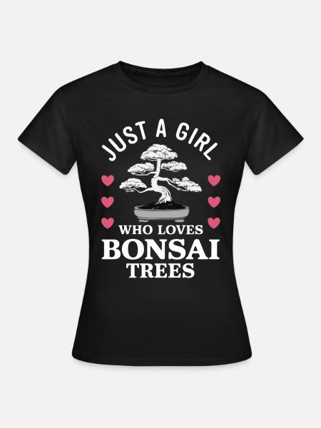 Bonsai Tree Japanese Bonsai - Women's T-Shirt - black